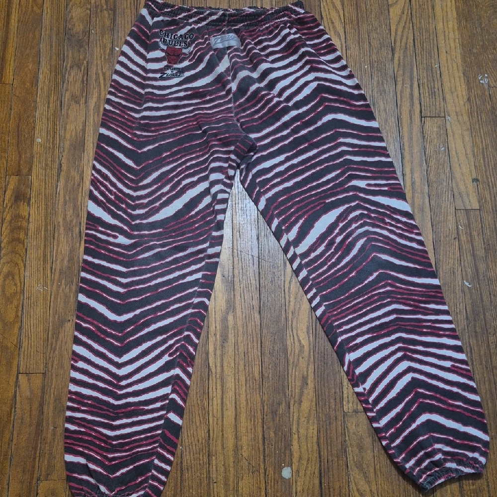 Chicago Bulls Zebra Print Joggers